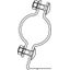 LUMINAIRES FIXING BRACKET LB 48-FT 2 PCS thumbnail 1