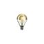 LED Gold Half Sphere Mini Globe Light Bulb G45 4.8W 380Lm E14 2700K Dimmable - A11 thumbnail 1
