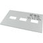 XMN141206CV Front cover, +mounting kit, for NZM1, vertical, 4p, HxW=300x600mm, grey thumbnail 2