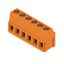 Printed circuit board terminals, 5.08 mm, Number of poles: 6, 90°, Solder pin length (l): 3.5 mm, tinned, orange, Clamping yoke connection, Clamping range, max. : 2.5 mm², Box thumbnail 4