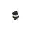 Long handle selector, 3 positions black with marking thumbnail 2