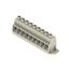 Printed circuit board terminals, 15.00 mm, Number of poles: 9, 90°, Solder pin length (l): 4.5 mm, tinned, Pebble grey, Clamping yoke connection, Clamping range, max. : 50 mm², Box thumbnail 3