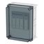 NH individual enclosure 1x XNH1, 3-pole+1-pole, incl. finger-protectio thumbnail 2