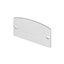 GLENOS end caps for linear profile 2713, silver, 2 pcs. thumbnail 2