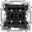 Base for a fourfold push button, with LEDs and comfort sensors, 71 x 7 thumbnail 4