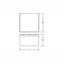 SIGNCUBE midi, 7,1 W, white, on/off Ceiling luminaires, L 315 B 315 H  thumbnail 4