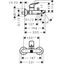 Logis bath mixer, chrome thumbnail 2