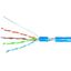 F/UTP Cable Cat.5e, 4x2xAWG24/1, PVC, Eca, blue, Box 305m (The price is shown without markup on metals. Request a quote for accurate information) thumbnail 1