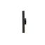 Single button for the switch with the "stairs" pictogram, (rocker), Simon 24, IP20, black matt thumbnail 1