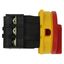 On-Off switch, P1, 40 A, flush mounting, 3 pole, Emergency switching off function, With red rotary handle and yellow locking ring, Lockable in the 0 ( thumbnail 9