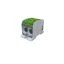 STB 95-2 Rail-mounted terminal block Al/Cu 87520 SIMBLOCK green thumbnail 2
