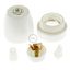 Porcelain E27 lamp holder kit thumbnail 2