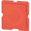 04TQ18 Button plate, 18 x 18 mm, red thumbnail 1