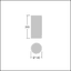 CESAR AMP M CEI 1L930FX RD ANT - LED wall mounted luminaire thumbnail 2