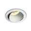 WHITE GU10 10W WHITE REFLECTOR DARK LIGHT ADJUSTABLE thumbnail 1