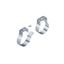 TLX S STEEL CLAMP 90DEG SCREW 2PCE - Fixing clips thumbnail 1