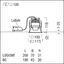 P-INF Q100H 1300-930 LDO WH TL - LED ceiling-recessed luminaire thumbnail 3