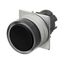 Pushbutton A22NZ 22 dia., bezel brushed metal, full guard, momentary, A2270114M thumbnail 1
