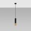 HANGING LAMP LOOPEZ 1 BLACK/GOLD GU10 1X40W IP20 thumbnail 5