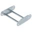 Adjustable bend element for cable ladder 110x400 Steel Hot-dip galvani thumbnail 1