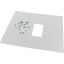 XMN332406CV1 Front cover, +mounting kit, for NZM3, vertical, 3p, HxW=600x600mm, grey thumbnail 6