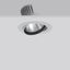 RONDOS maxi, 25 W, 3050 lm, 927, silver, on/off Recessed projectors, D thumbnail 1