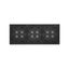 Two-way switch, 10AX, black thumbnail 2
