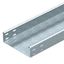 Cable tray EKSU unperforated, connector holes 60x200x3000 Steel Hot-di thumbnail 1