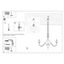 CHANDELIER MINERVA 3 BLACK E14 3X40W IP20 thumbnail 2