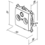 SOCKET SAT-TV-R END-LINE 3dB AT XO 4417037 thumbnail 4