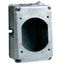Box Hypra - IP44 - for surface mounting socket 3P+E/3P+N+E - 16 A - metal thumbnail 1