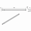 2- Wire Magnetic Track Linear Light  8W, 24V, 2700K, 120°, White thumbnail 2