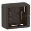 SURFACE MOUNTING BOX 1 GANG BLACK thumbnail 1