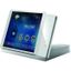 Table docking station with charging function and control function, housing green, glass cover white thumbnail 1