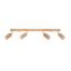 CEILING LAMP BERG 4 NATURAL WOOD GU10 4X40W IP20 thumbnail 1