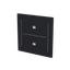 LFST/A.2.70.1-45M Cover plate with legend with Symbol "scene" black matt - Trevion® thumbnail 2