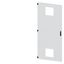 SIVACON, door, left, with cutout for filter fan, with ventilation openings thumbnail 2