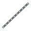 Cross-connector (terminal), when screwed in, grey, 99 A, Number of poles: 10, Pitch in mm (P): 8.00, Insulated: No, Width: 152.2 mm thumbnail 2