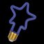 Neon LED Star E27 4W Blue thumbnail 2