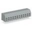 2-conductor PCB terminal block 1.5 mm² Pin spacing 5 mm gray thumbnail 4