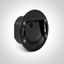 BLACK WALL RECESSED 3W LED CCTV IP65 230V EU ROUND BOX DARK LIGHT thumbnail 1