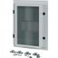 XTMPN4FCC-H550W425 Front cover for NZM4, fixed, HxW=550x425mm, IP55, grey thumbnail 3