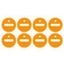 Set of 8 labels for identification of specialized circuits thumbnail 2