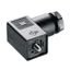 Valve plug-in connector (field assembled), Number of poles: 3, Industrial design C (9.4 mm), Without circuitry, 250 V, 0.25...0.75 mm² thumbnail 1