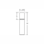 MEGA SQUARE, 10 W, 960 lm, 830, anthracite, on/off Bollards, L 120 B 1 thumbnail 3