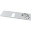 XMN130604C Front cover, +mounting kit, for NZM1, horizontal, 3/4p, HxW=150x425mm, grey thumbnail 2