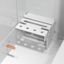 Wall mount M2000 5A-39T=300mm, back wall+swinghandle, IP54 thumbnail 1
