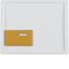 Centre plate yellow button, arsys, p. white glossy thumbnail 2