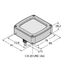 LED Area Light In the Metal Housing   WLC90WL30R thumbnail 1