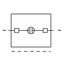 Component plug for carrier terminal blocks 2-pole gray thumbnail 2